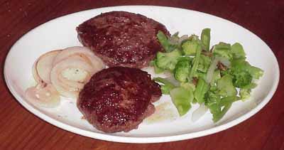 montefin's Bison Meat Buffalo Burgers